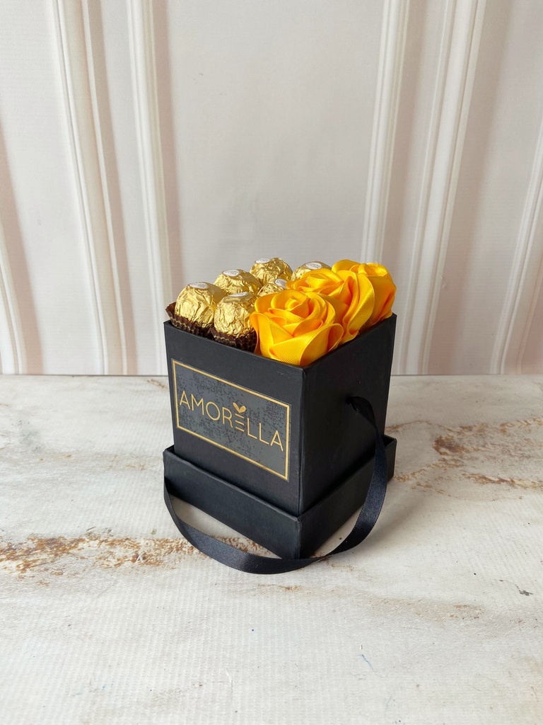 MINI ROSA DE TELA