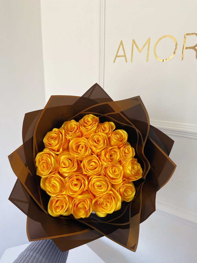 RAMO ROSAS DE TELA