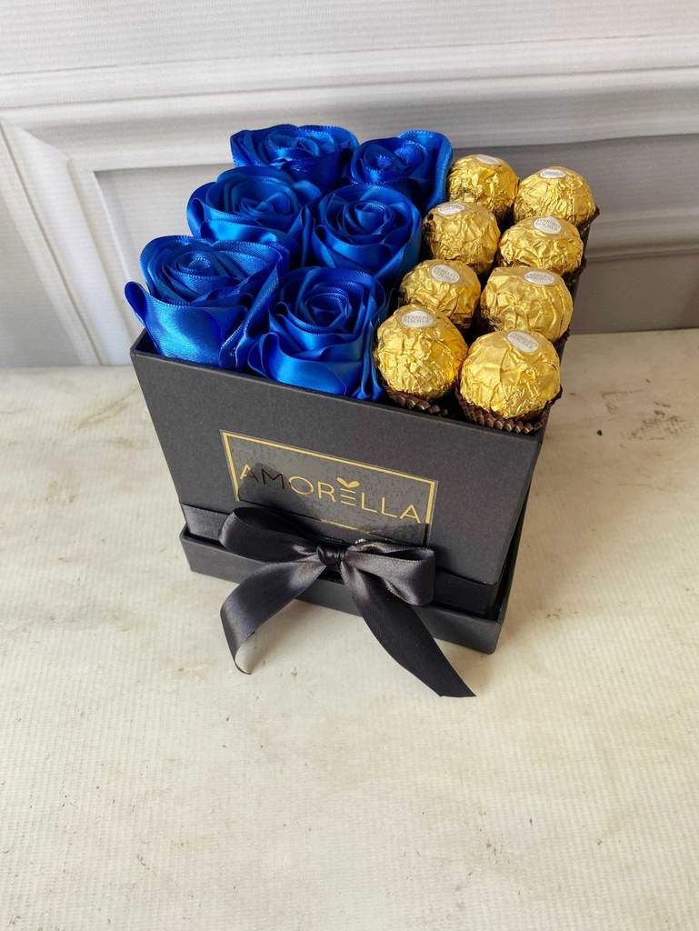 OLIVIA - ROSAS ETERNAS AZUL