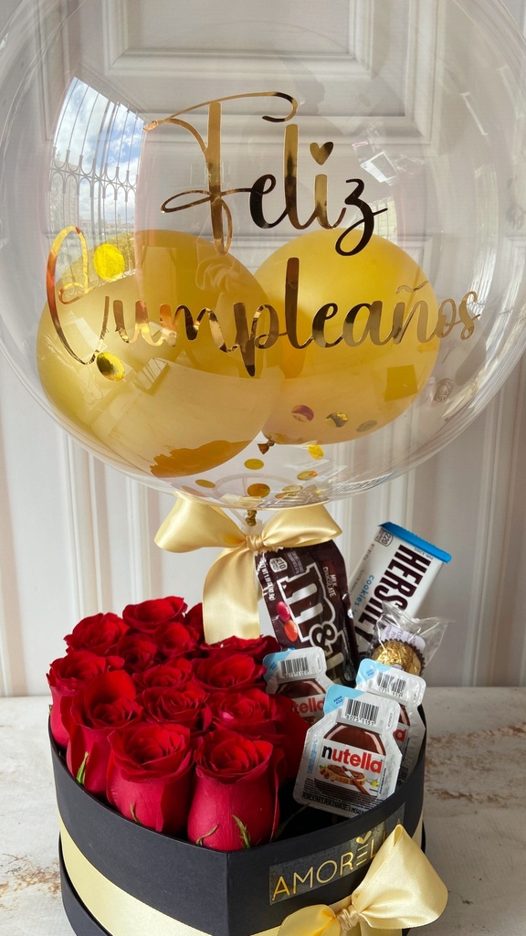 CHOCO CORAZON CON GLOBO