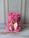 MINI OSO DE FLORES - ROJO (copia)