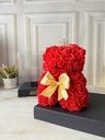 MINI OSO DE FLORES - ROJO (copia)