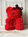 MINI OSO DE FLORES - ROJO (copia)