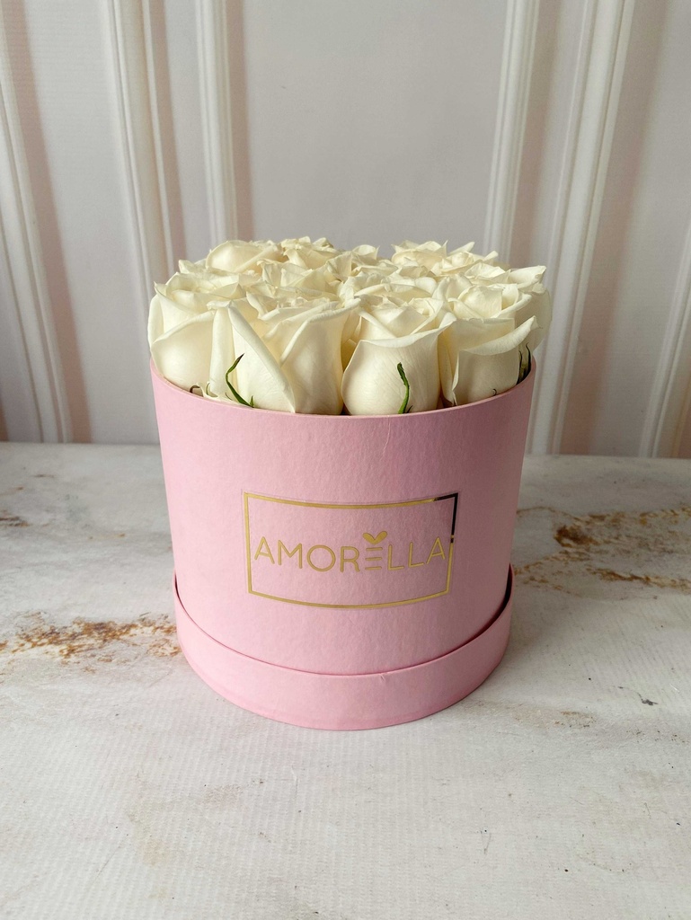 CILINDRO ROSAS BLANCAS