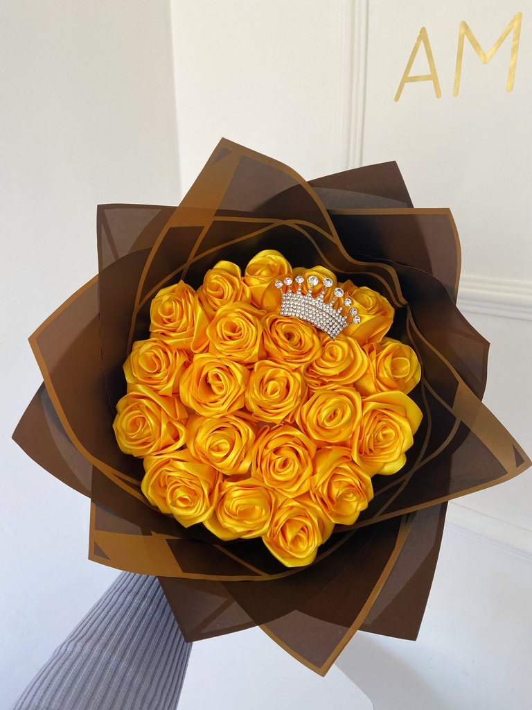 RAMO ROSAS DE TELA