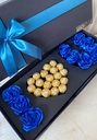 CAJA I LOVE ROSAS AZUL