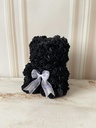 MINI OSO DE FLORES - NEGROS