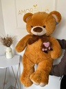 OSO DE PELUCHE - NARANJA 80CM