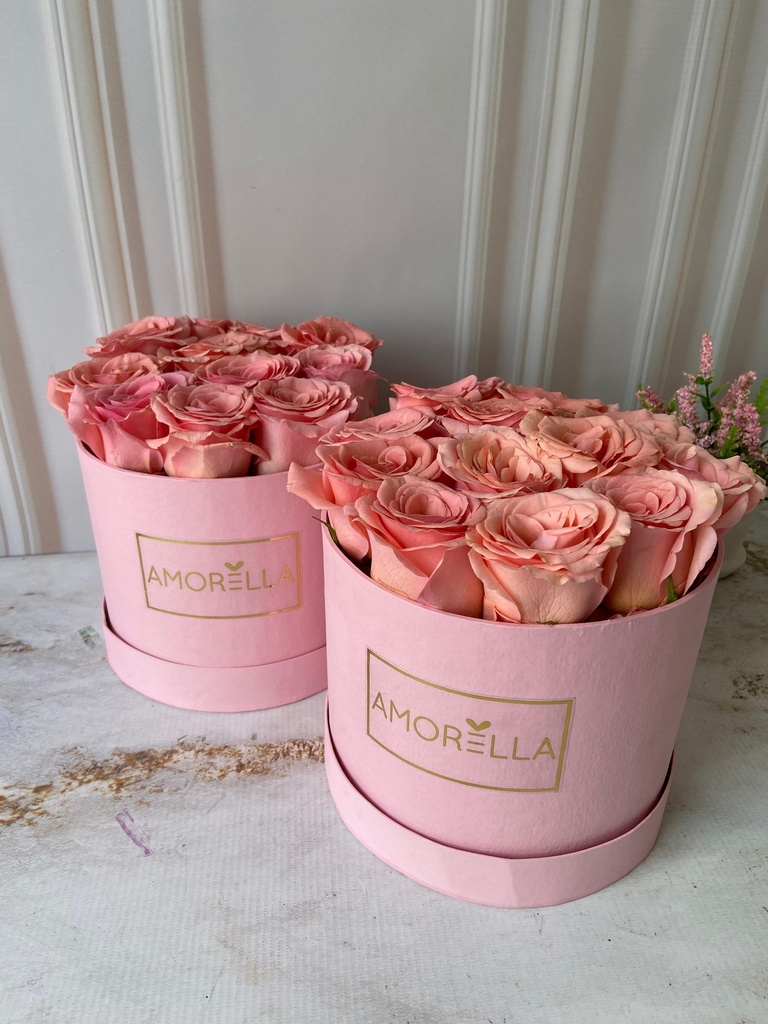 CILINDRO ROSAS ROSADAS