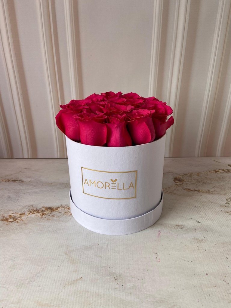 CILINDRO ROSAS FUCSIA